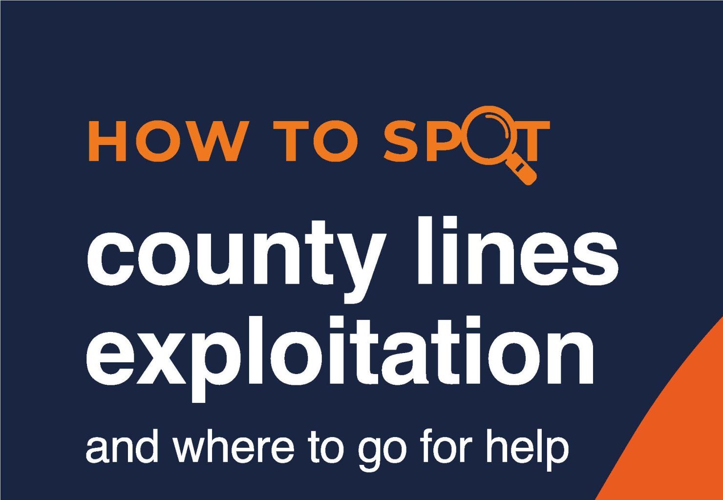 unseen - how to spot county lines